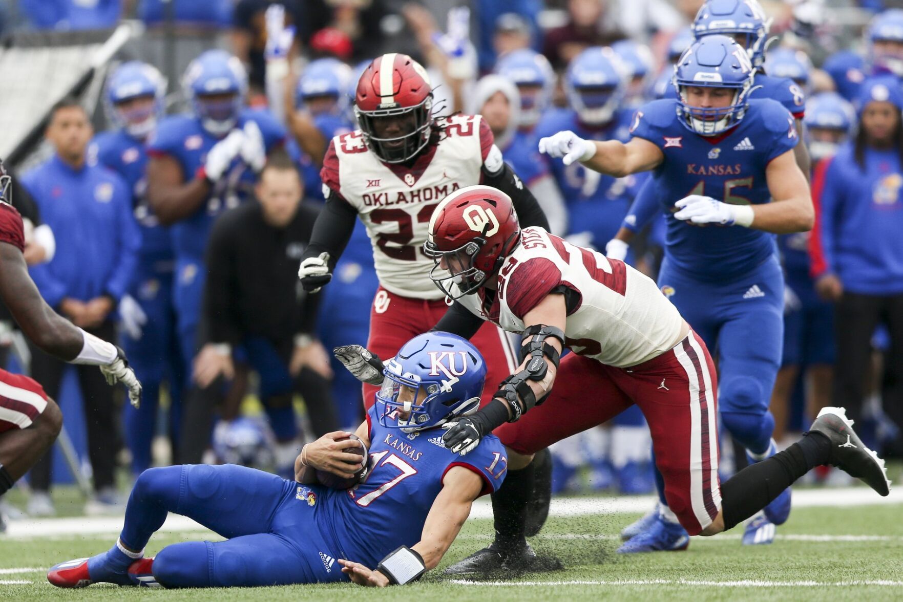 Oklahoma vs Kansas